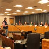 Rep. Larson meets with farmers impacted by flooding in Glastonbury