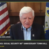 Rep. John Larson Joins Social Security Works National Town Hall 