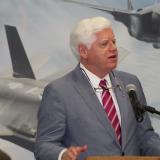 Congressman Larson speaking